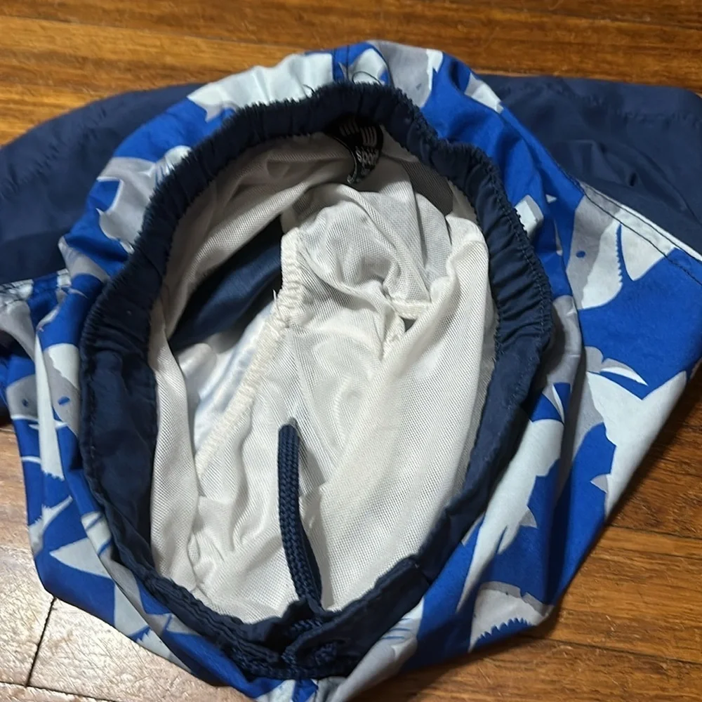Place Sport Boys Swim Trunks, Sharks, Sz L (10/12)